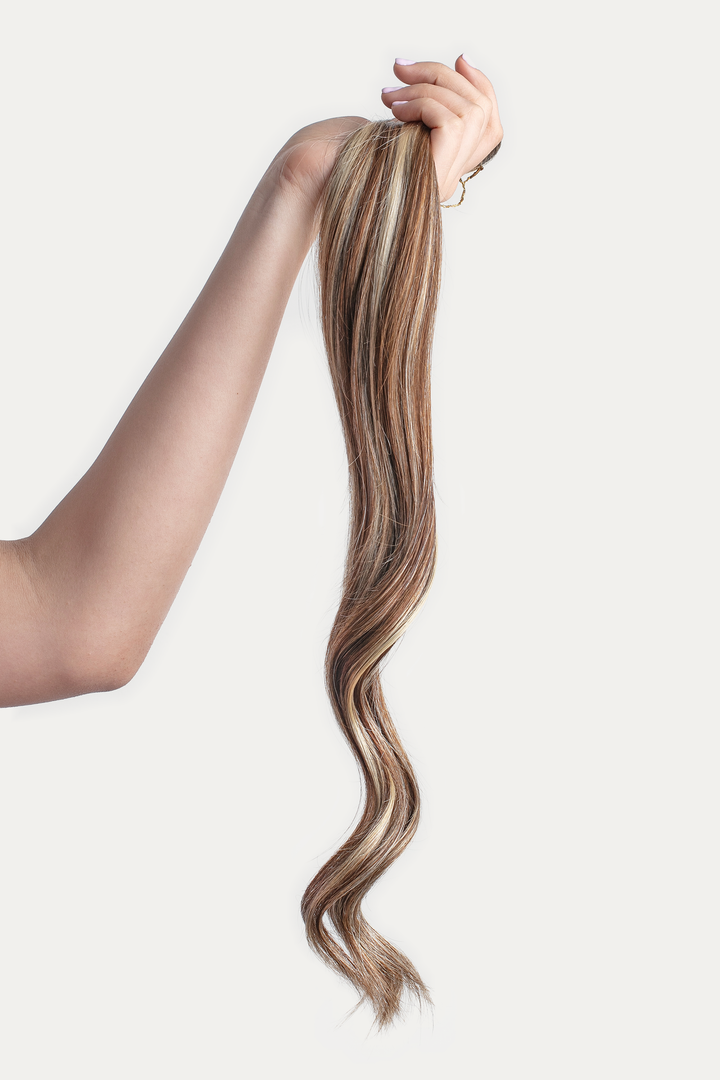Clip-in #P6/613 (Balayage Castaño Claro/Rubio Platino)